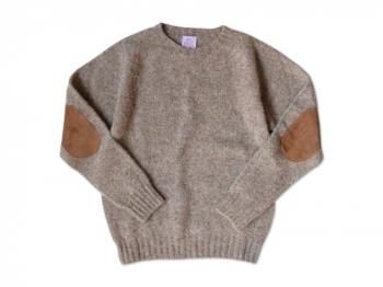 BRICK シェットランドウールニットの通販【rusk】