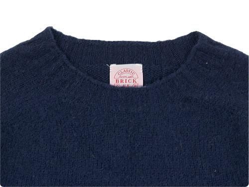 BRICK CREW NECK KNIT ѥåդ NEW NAVY
