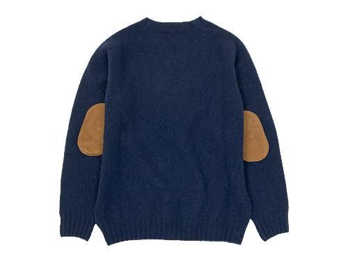 BRICK CREW NECK KNIT ѥåդ NEW NAVY
