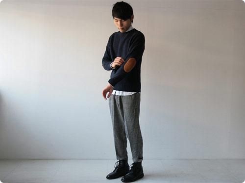 BRICK CREW NECK KNIT ѥåդ NEW NAVY