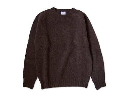 BRICK CREW NECK KNIT ѥåդ COFFEE