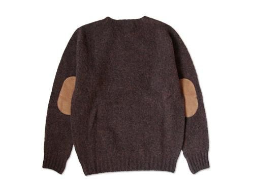 BRICK CREW NECK KNIT ѥåդ COFFEE