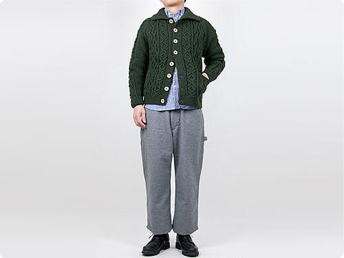 INVERALLAN 3A CARDIGAN LODEN