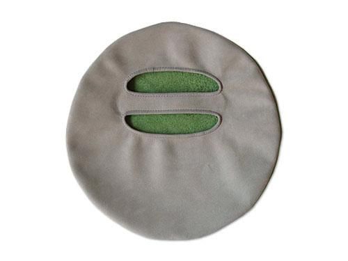 ߥ circle bag mini 14LIGHT GRAY x LIGHT GREEN