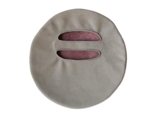 ߥ circle bag mini 15LIGHT GRAY x GRAY PINK