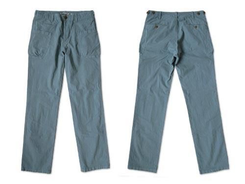 dip cotton nylon pants SAX