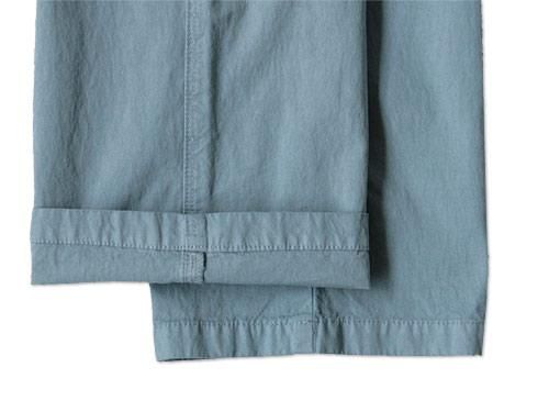 dip cotton nylon pants SAX