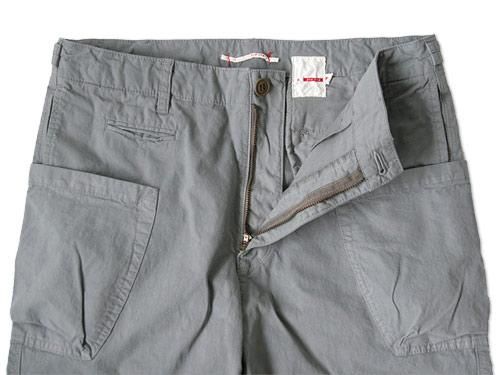 dip cotton nylon pants GRAY