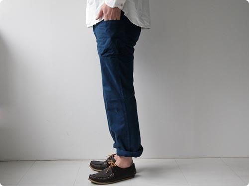 dip cotton nylon pants NAVY