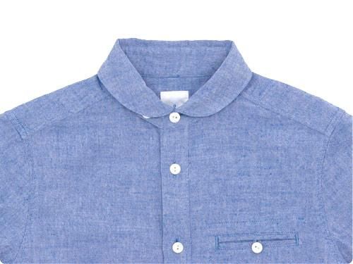 maillot sunset round work shirts BLUE