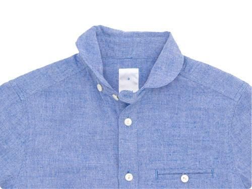 maillot sunset round work shirts BLUE