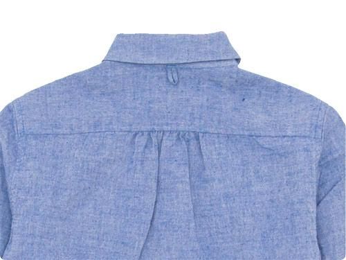maillot sunset round work shirts BLUE