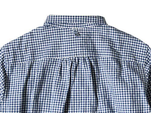 maillot sunset gingham P/O shirts BLUE x WHITE