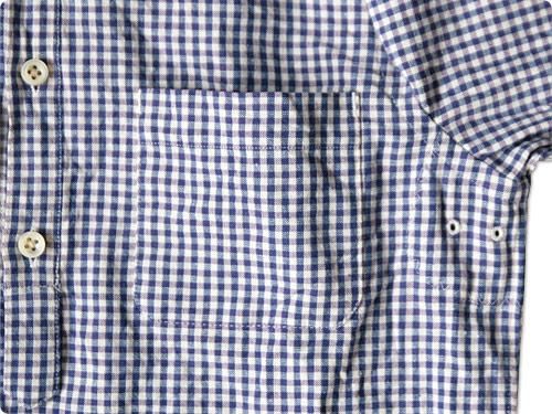 maillot sunset gingham P/O shirts BLUE x PURPLE