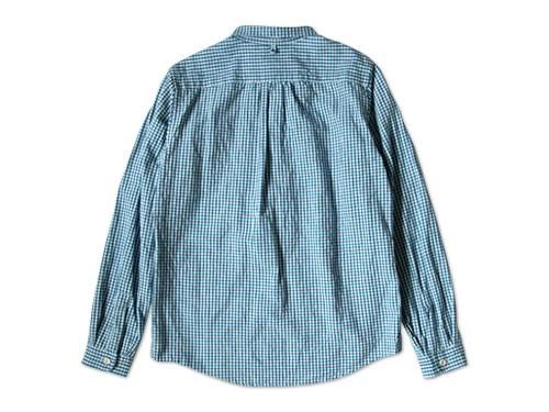 maillot sunset gingham P/O shirts SAX x BLUE