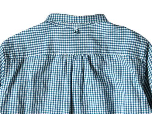 maillot sunset gingham P/O shirts SAX x BLUE