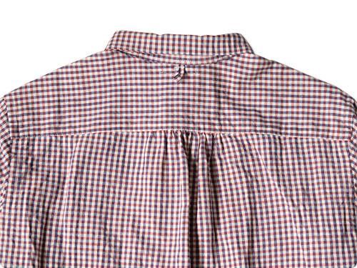 maillot sunset gingham P/O shirts ORANGE x BLUE