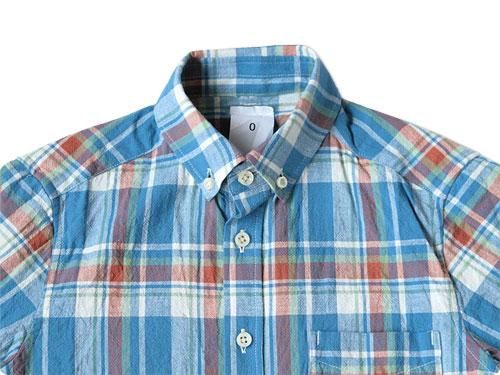 maillot madras B.D. shirts BLUE