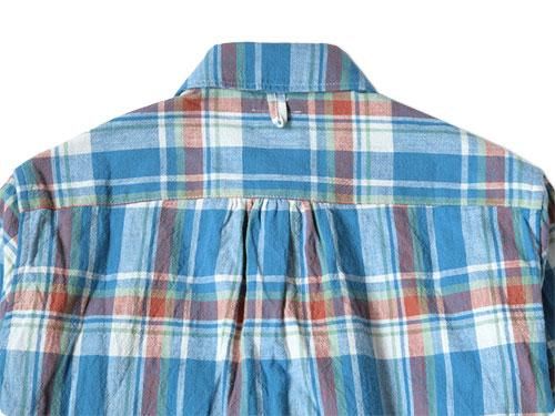 maillot madras B.D. shirts BLUE