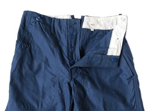 TATAMIZE BAKER PANTS INK BLUE