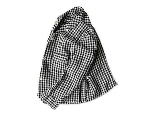TATAMIZE WORK JACKET BLACK x WHITE