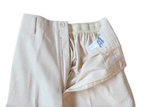 Charpentier de Vaisseau SCHOOL PANTS ECRU