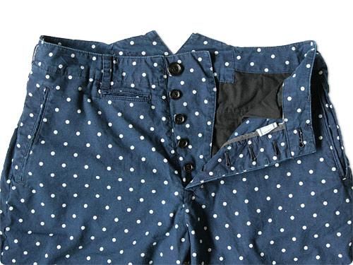 EEL BON SHORTS 25 INDIGO DOT