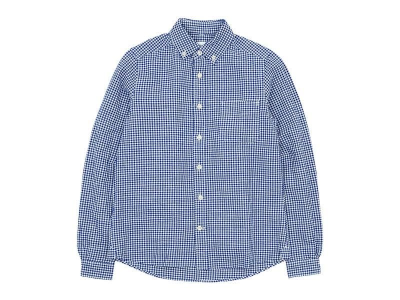 maillot sunset gingham B.D. shirts BLUE x WHITE