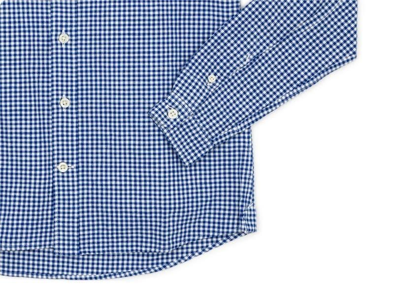 maillot sunset gingham B.D. shirts BLUE x WHITE