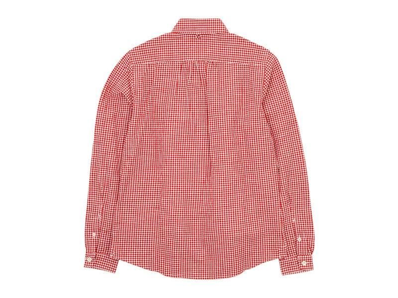 maillot sunset gingham B.D. shirts RED x WHITE