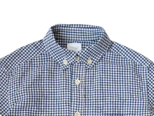 maillot sunset gingham B.D. shirts BLUE x PURPLE