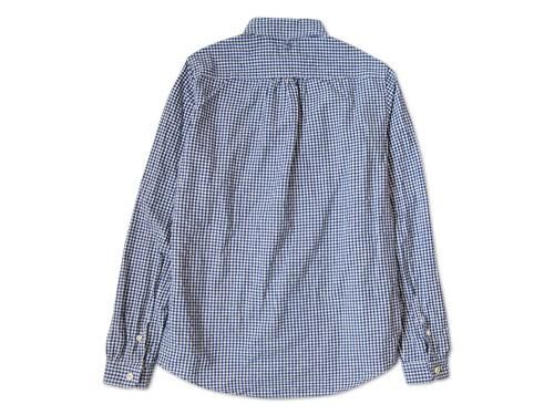 maillot sunset gingham B.D. shirts BLUE x PURPLE