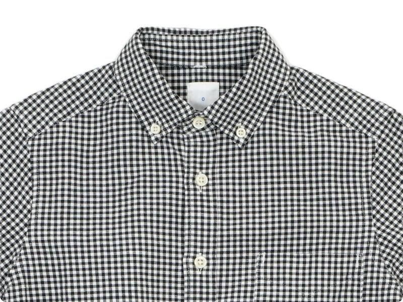 maillot sunset gingham B.D. shirts BLACK x WHITE