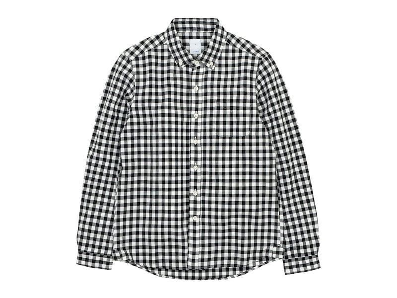 maillot sunset big gingham B.D. shirts BIG BLACK x WHITE