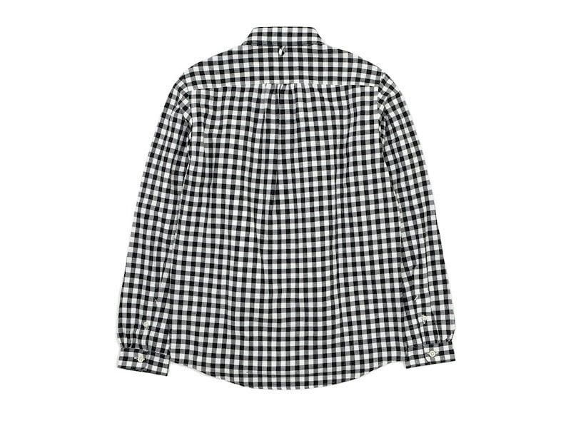 maillot sunset big gingham B.D. shirts BIG BLACK x WHITE