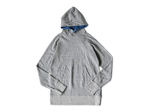 maillot back color pull parka TOP GRAY