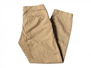 maillot　toppo chino pants　BEIGE