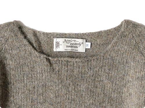 NOR' EASTERLY WIDE NECK SWEATER OYSTER