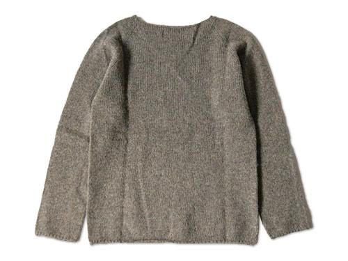 NOR' EASTERLY WIDE NECK SWEATER OYSTER