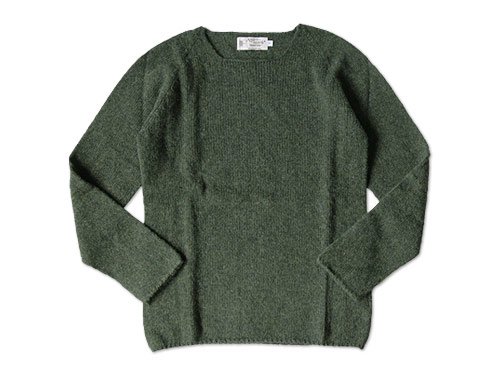 NOR' EASTERLY WIDE NECK SWEATER LODEN