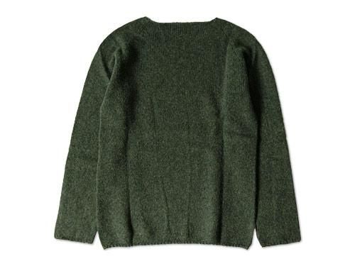 NOR' EASTERLY WIDE NECK SWEATER LODEN