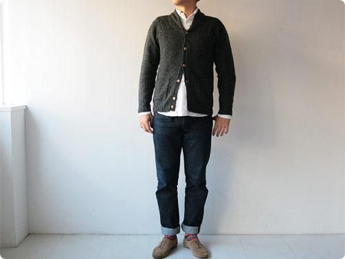 NOR' EASTERLY SHAWL CARDIGAN OXFORD