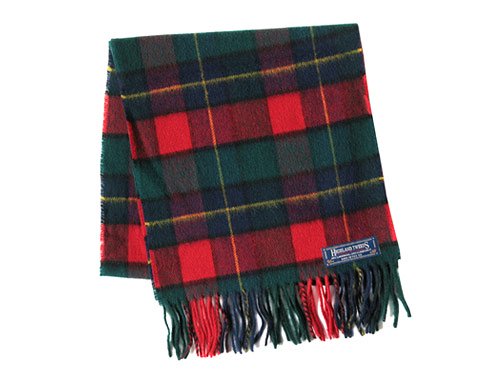 HIGHLAND TWEEDS TARTAN SCARF CKILGOUL