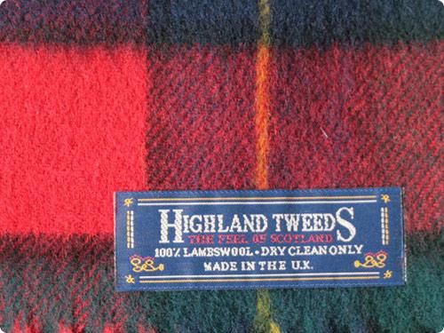 HIGHLAND TWEEDS TARTAN SCARF CKILGOUL