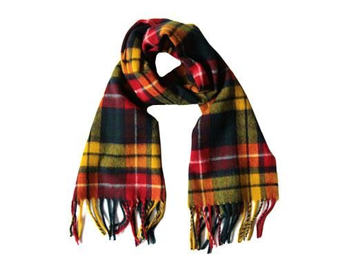 HIGHLAND TWEEDS TARTAN SCARF FBUCHANAN
