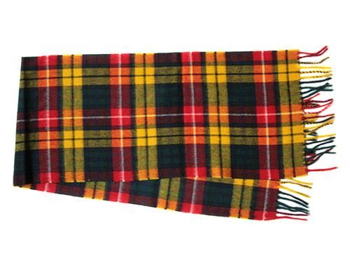 HIGHLAND TWEEDS TARTAN SCARF FBUCHANAN