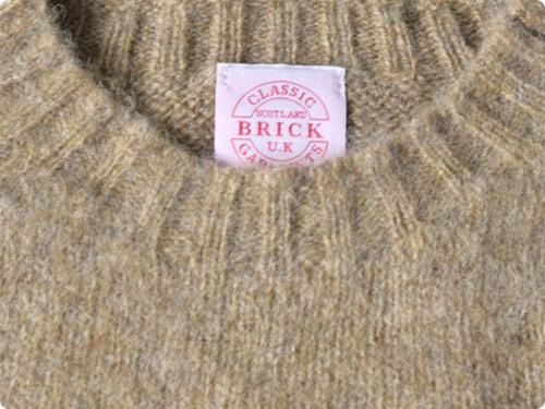 BRICK CREW NECK KNIT ѥåդ STRAW