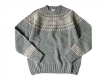 BRIC（ブリック）Shetland wool sweater（シェットランドウール