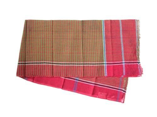niki-toto KHADI CHECK STOLE 151