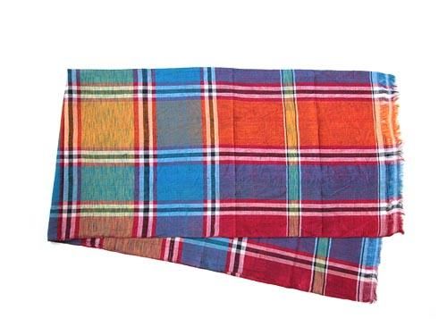 niki-toto KHADI CHECK STOLE 152